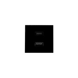 SHELLY USB CHARGER FOR WALL DISPLAY STAND BLACK