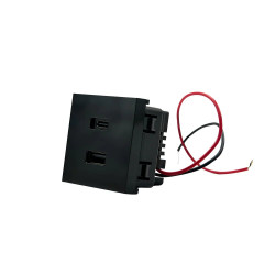 SHELLY USB CHARGER FOR WALL DISPLAY STAND BLACK - Imagen 2
