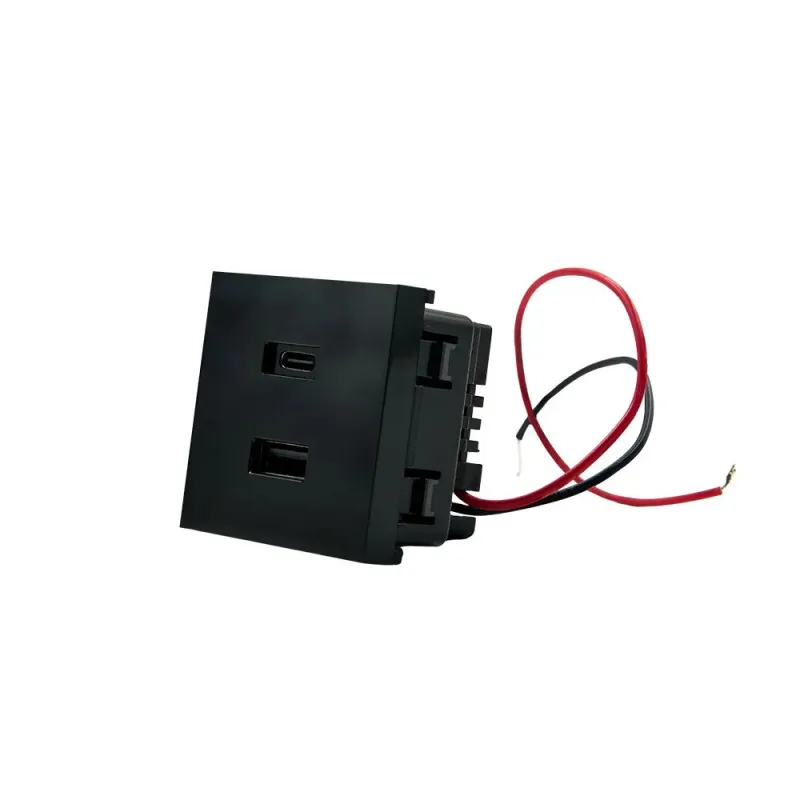 SHELLY USB CHARGER FOR WALL DISPLAY STAND BLACK - Immagine 2