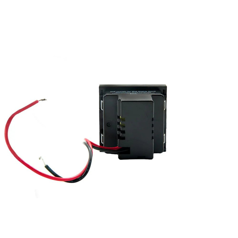 Shelly | Ładowarka USB do ściennego stojaka ekspozycyjnego | Czarna - Zdjęcie 3