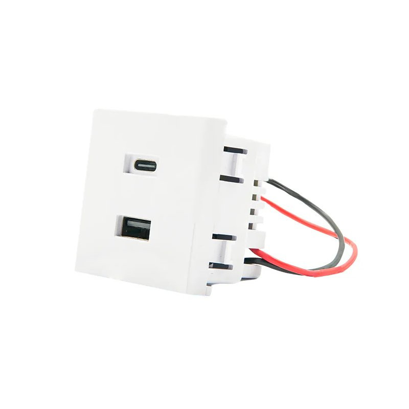 Shelly | Ładowarka USB do ściennego stojaka ekspozycyjnego | Biała - Zdjęcie 2