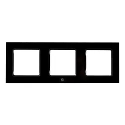 SHELLY WALL FRAME 3 - BLACK