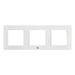 SHELLY WALL FRAME 3 - WHITE