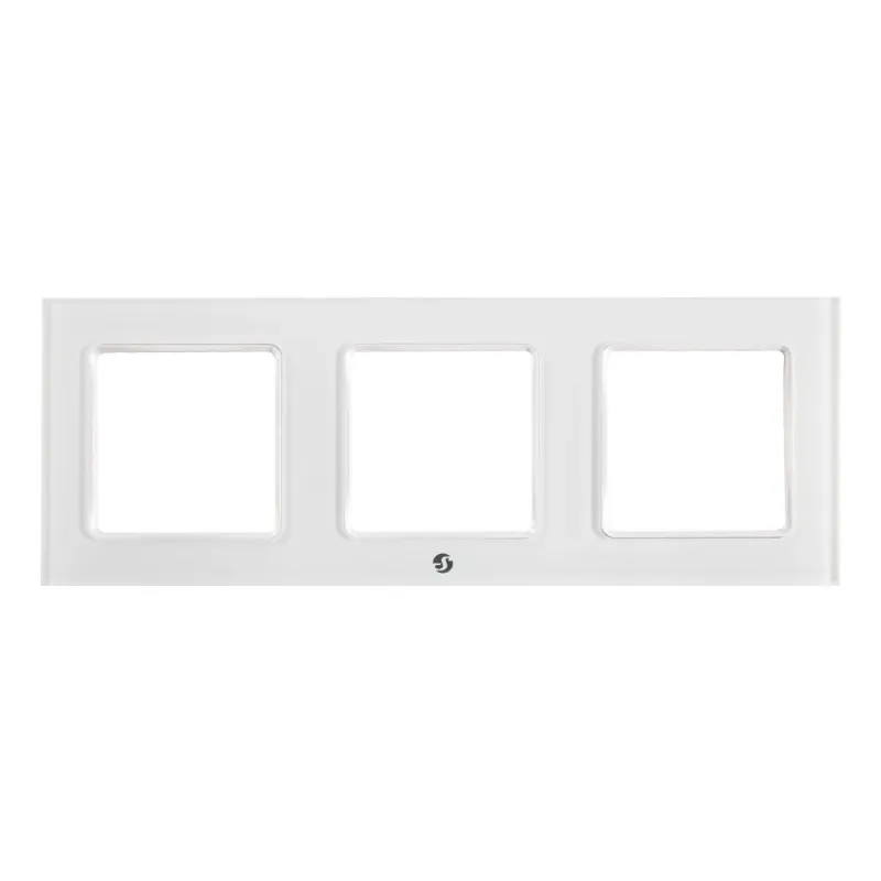 Shelly Wall Frame 3 Biała | Ramka do włącznika ściennego |