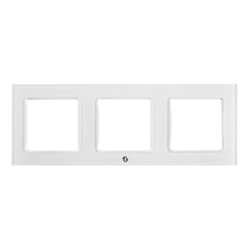 SHELLY WALL FRAME 3 - WHITE