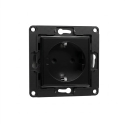 SHELLY WALL SOCKET EU - BLACK