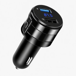 Extralink Smart Life | Transmiter FM do samochodu z funkcją ładowania | 2x USB-A - Zdjęcie 2