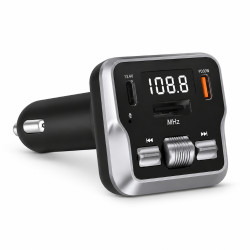 Extralink Smart Life | Transmiter FM do samochodu z funkcją ładowania | 2x USB-A, karta SD - Zdjęcie 3
