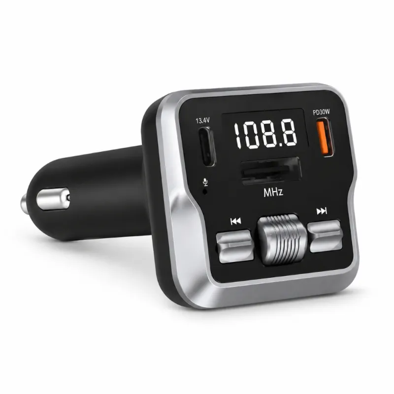 EXTRALINK TRANSMITER FM BLUETOOTH ŁADOWARKA 2X USB KARTA SD - Obrázek 3