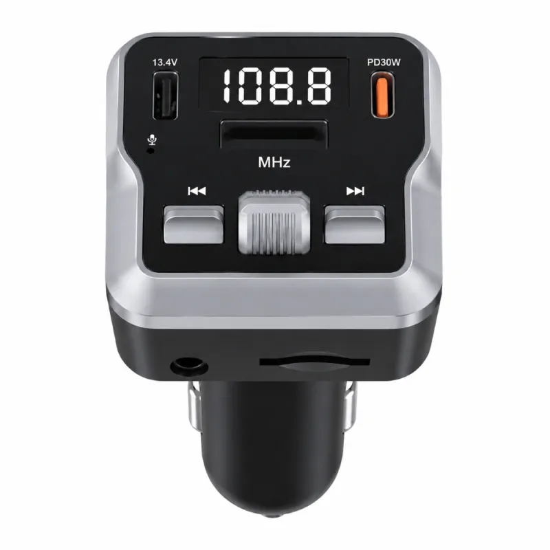 EXTRALINK TRANSMITER FM BLUETOOTH ŁADOWARKA 2X USB KARTA SD - Obrázek 4
