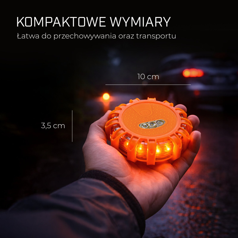 EXTRALINK SMARTLIFE SYGNALIZATOR DROGOWY LED FLARA DROGOWA USB-C - Изображение 8