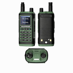 KRÓTKOFALÓWKA RADIOTELEFON BAOFENG UV-17E PMR VHF UHF USB-C - Imagen 4