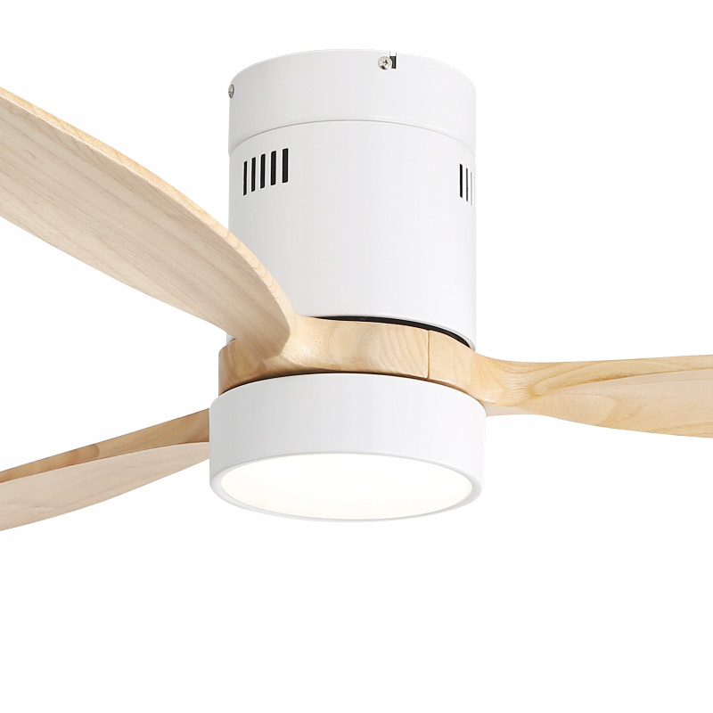 Extralink Nature Flow 52 Smart WiFi | Wentylator sufitowy | drewno, aplikacja, 132cm - Zdjęcie 3