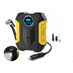 EXTRALINK KOMPRESOR SAMOCHODOWY 100W 150PSI LCD LATARKA...