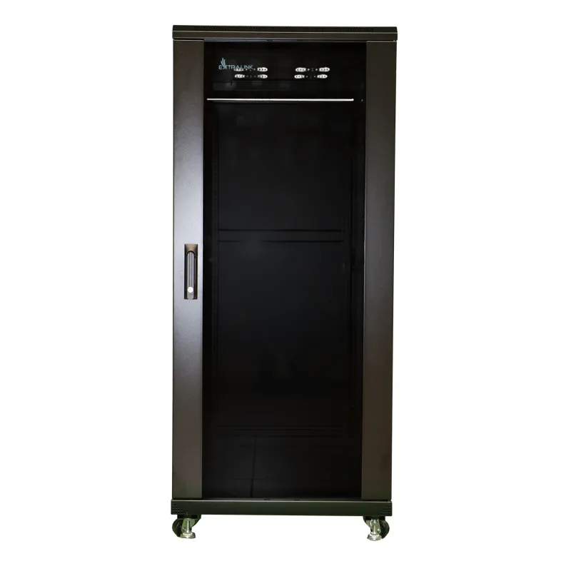 Extralink 32U 600x600 Czarna Szafa rack stojąca
