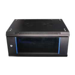 Extralink 4U 600x450 Negro | Armario rackmount | montaje en la pared - Imagen 2