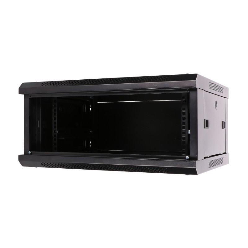 Extralink 4U 600x450 Czarna | Szafa rack | montowana na ścianie - Zdjęcie 6
