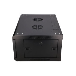 Настенный шкаф Rack Extralink 4U 600x450 Черный - Изображение 11