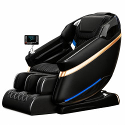EXTRALINK FOTEL MASUJĄCY 3D ZERO GRAVITY CZARNO-ZŁOTY