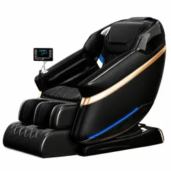 EXTRALINK FOTEL MASUJĄCY 3D ZERO GRAVITY CZARNO-ZŁOTY
