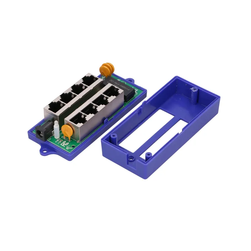Extralink 4 Portowy Gigabit PoE Injector 4x 1000Mb/s RJ45