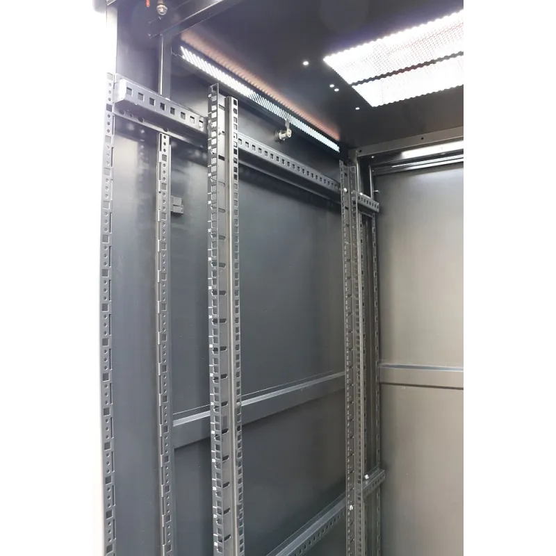 Extralink 42U 600x800 Černá Racková skříň stojící