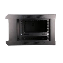 Extralink 4U 600x450 Czarna Szafa rack montowana na ścianie