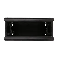 Extralink 4U 600x450 Czarna Szafa rack montowana na ścianie