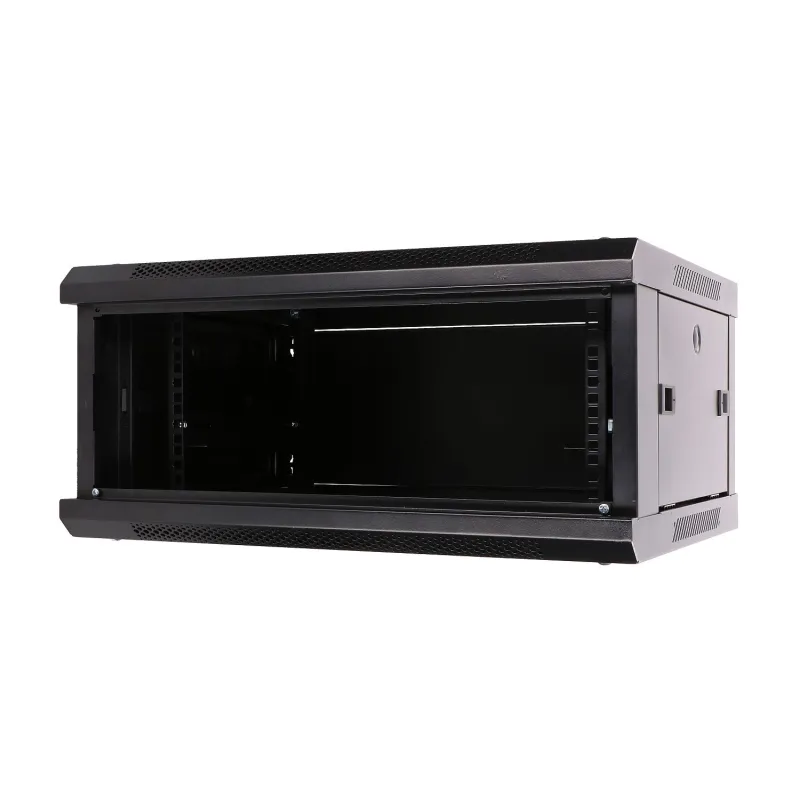 Extralink 4U 600x450 Černá Racková skříň montovaná na zdi