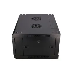 Extralink 4U 600x450 Czarna Szafa rack montowana na ścianie