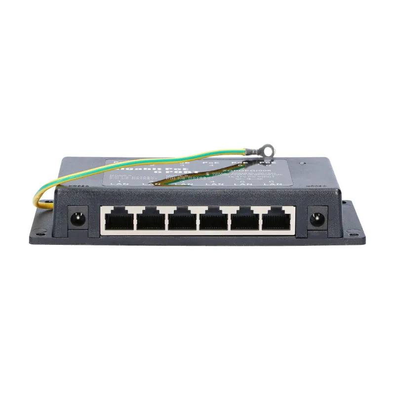 Extralink 6 Portowy Gigabit PoE Injector 6x 1000Mb/s RJ45