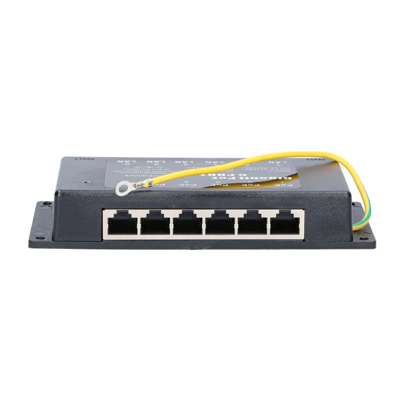 Extralink 6 Portowy Gigabit PoE Injector 6x 1000Mb/s RJ45