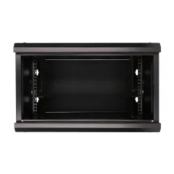 Extralink 6U 600x450 Černá Racková skříň montovaná na zdi