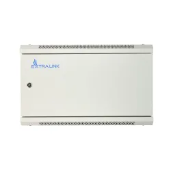 Extralink 6U 600x600 ASP Šedá Racková skříň montovaná na zdi, plné plechové dveře