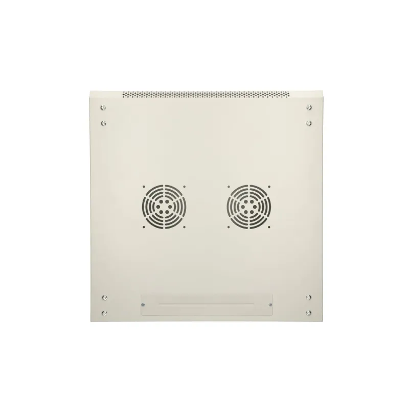 Extralink 6U 600x600 ASP Szara Szafa rack montowana na ścianie, drzwi blaszane pełne