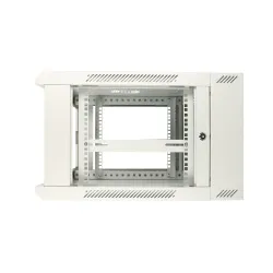 Extralink 6U 600x600 AZH Szara Szafa rack montowana na ścianie, dwusekcyjna