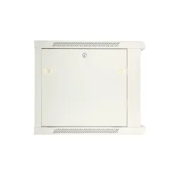 Extralink 9U 600x600 ASP Šedá Racková skříň montovaná na zdi, plné plechové dveře