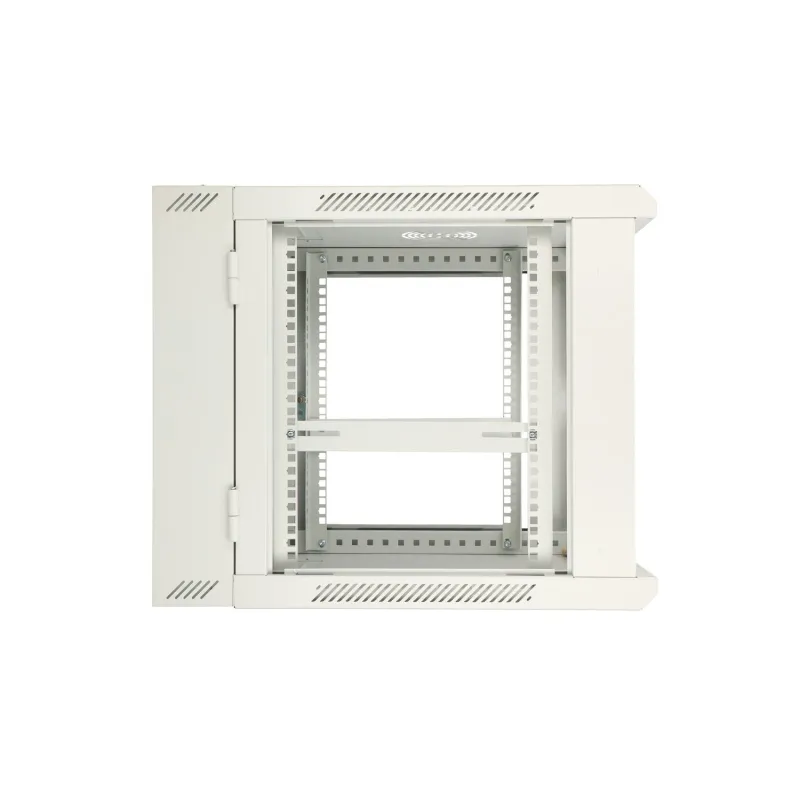 Extralink 9U 600x600 AZH Szara Szafa rack montowana na ścianie, dwusekcyjna