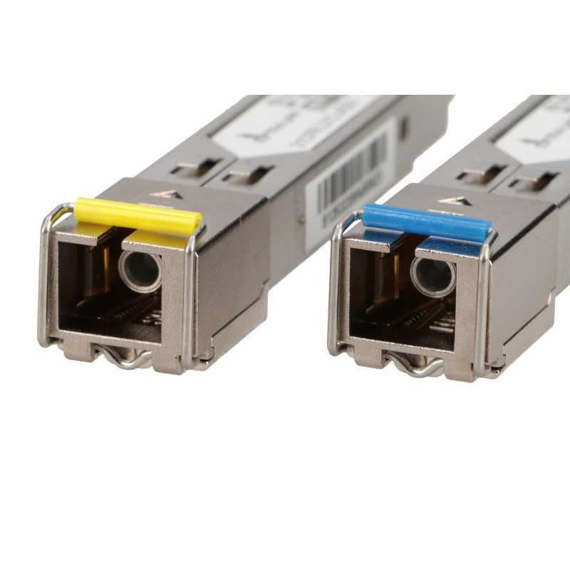 Extralink SFP WDM Modülü 1.25G, 1.25Gbps, 1310/1550nm, tek mod, 20km, SC, DOM, çift - Görsel 4