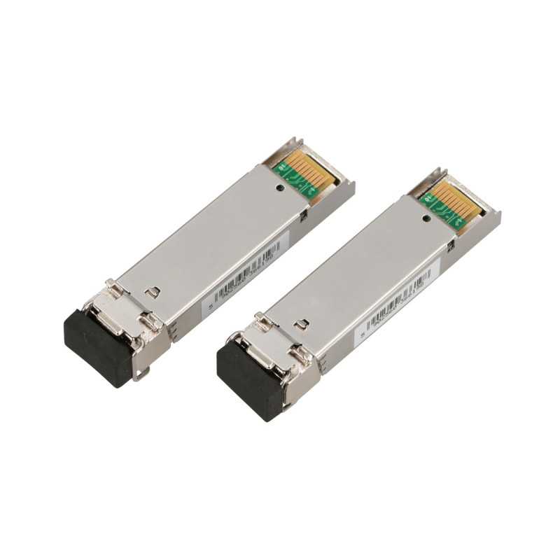 Extralink SFP 1.25G | SFP WDM Módulo | 1,25Gbps, 1310/1550nm, single mode, 3km, LC, DOM, pair - Imagen 3