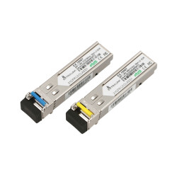 Модуль SFP WDM Extralink SFP 1.25G, 1.25Gbps, 1310/1550nm, одномодовый, 20km, LC, DOM, пара, предназначенный для HP/Aruba - Изображение 2