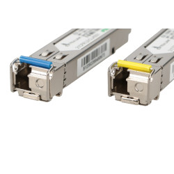 Extralink SFP WDM 1.25G 1310/1550nm | SFP Módulo | Single mode, 20km, LC, DOM, Pair, dedicado para HP/Aruba - Imagem 4