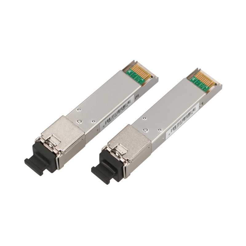 Extralink SFP 1.25G | SFP WDM Módulo | 1,25Gbps, 1310/1550nm, single mode, 3km, SC, DOM, pair, dedicado para HP/Aruba - Imagen 3