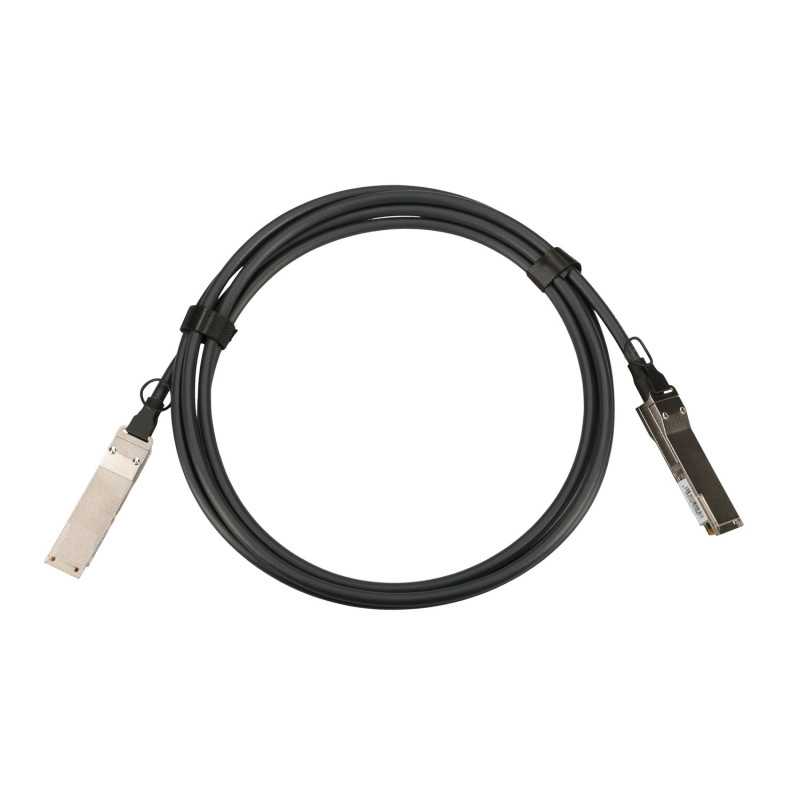 Extralink QSFP+ DAC | Kabel QSFP+ | DAC, 40Gbps, 3m, 30AWG - Imagem 2