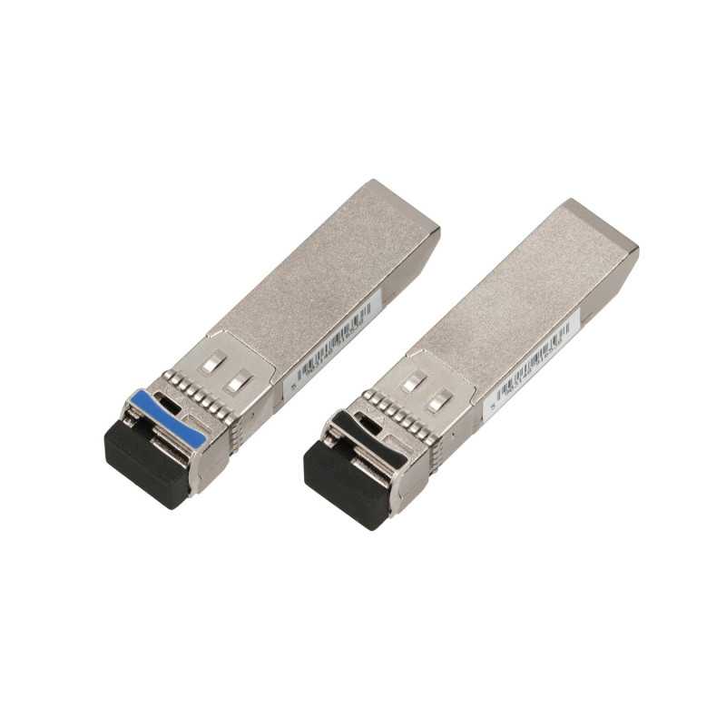 Extralink SFP28 25G | SFP28 WDM Module | 25Gbps 1270/1330nm, single mode, 10km, LC, DOM, pair - Image 3
