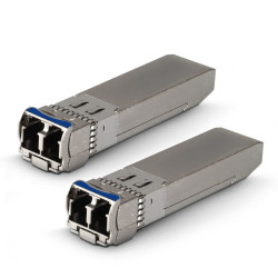 Extralink SFP+ 10G 2-pack | SFP+ Módulo | 10Gbps, LC/UPC, 1310nm, 2km, single mode, DOM - Imagen 2