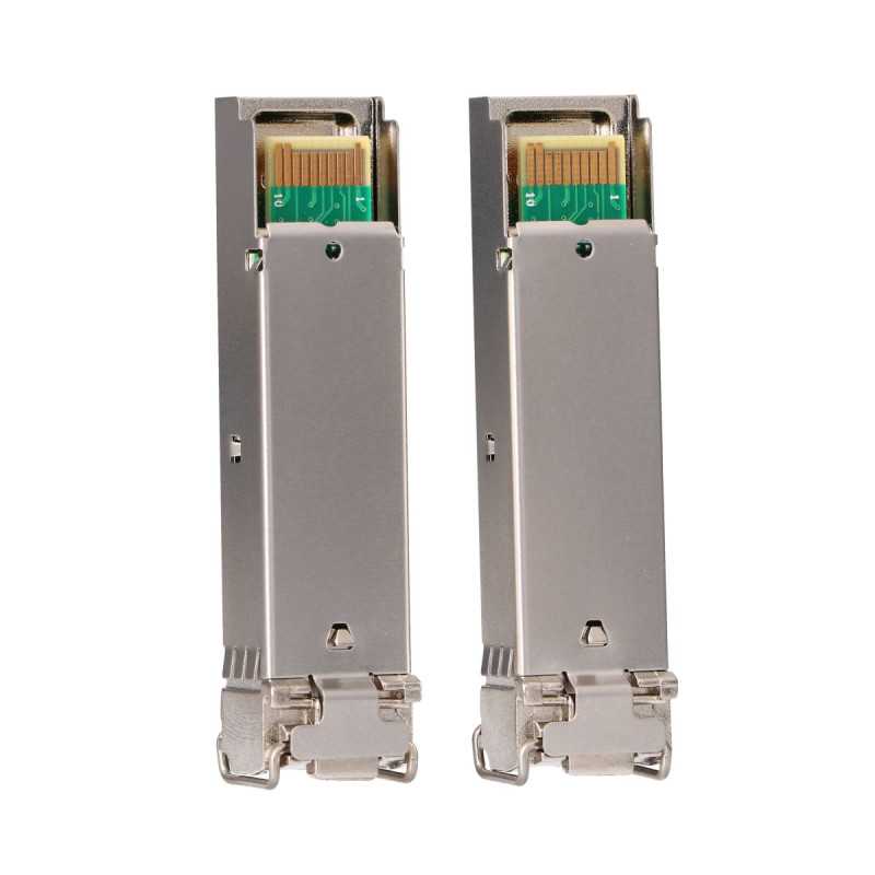 Extralink SFP 1.25G Modülü 2'li Paket, 1.25Gbps, LC/UPC, 850nm, 550m, Çok Modlu, DOM - Görsel 3