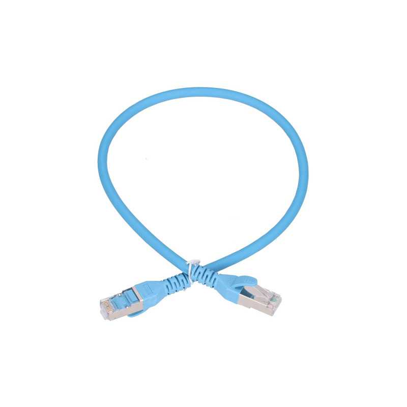 Патч-корд LAN Extralink Cat.6A S/FTP 0.5м, Медь Сетевой Кабель Витая Пара 10Gbit/s - Изображение 2