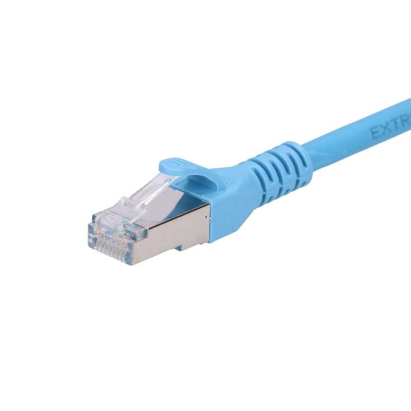 Патч-корд LAN Extralink Cat.6A S/FTP 0.5м, Медь Сетевой Кабель Витая Пара 10Gbit/s - Изображение 3