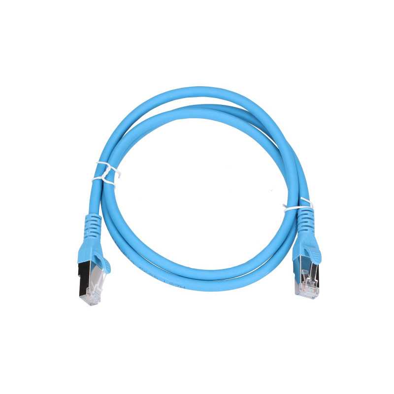 Extralink Kat.6A S/FTP 1m | LAN Patchcord | Cable de cobre de par trenzado, 10Gbps - Imagen 2